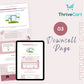 Rose Gold ThriveCart 4-Page Sales Funnel Template