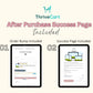 Simplicity Sales Page Template in ThriveCart