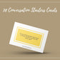 78 Conversation Starters Cards | Canva Inspirational Cards | Commercial Use