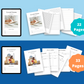 BUNDLE of 9 Academic Planner in Canva | Customizable | Editable Canva Templates | Commercial Use | Academic Planners