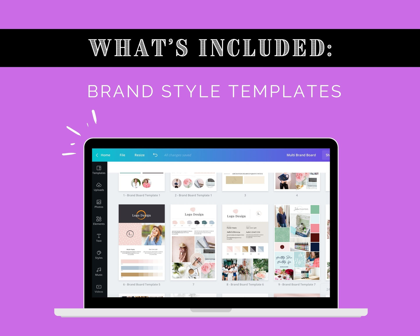 Brand Clarity Workbook | Brand Board Template | Branding Kit | Logo Design | DFY Branding Formula Ebook