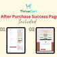 Social Media Sales Page Template in ThriveCart