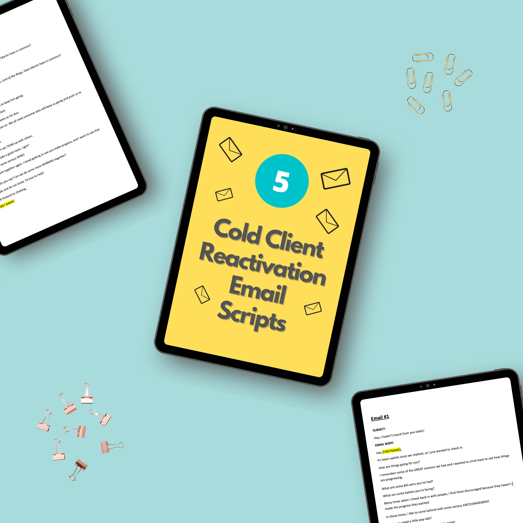 Cold Client Reactivation Email Sequence | Cold Client Reactivation Email Templates | Scripts for Coaches