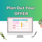 Sales Funnel Planner Google Spreadsheet | Simple Sales Funnel Google Sheets