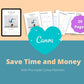 BUNDLE of 7 Wellness Planners in Canva | Customizable | Editable | Commercial Use | Health and Wellness Templates
