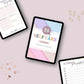 24 Days Self Care Challenge | Editable Canva Template A4 Size