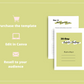 30-Day Declutter Challenge | Editable Canva Template A4 Size