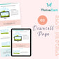 Fresh ThriveCart 4-Page Sales Funnel Template