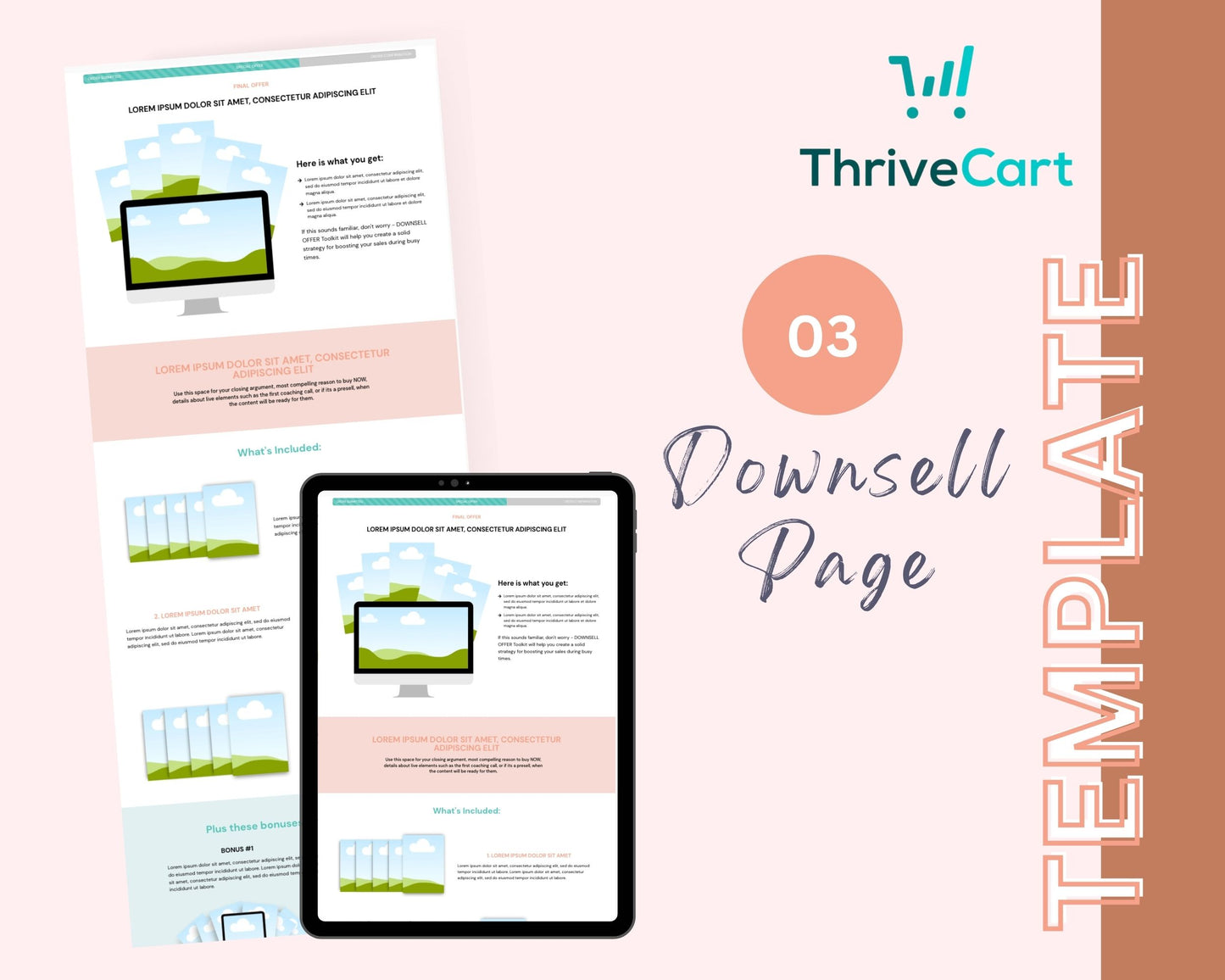 Fresh ThriveCart 4-Page Sales Funnel Template