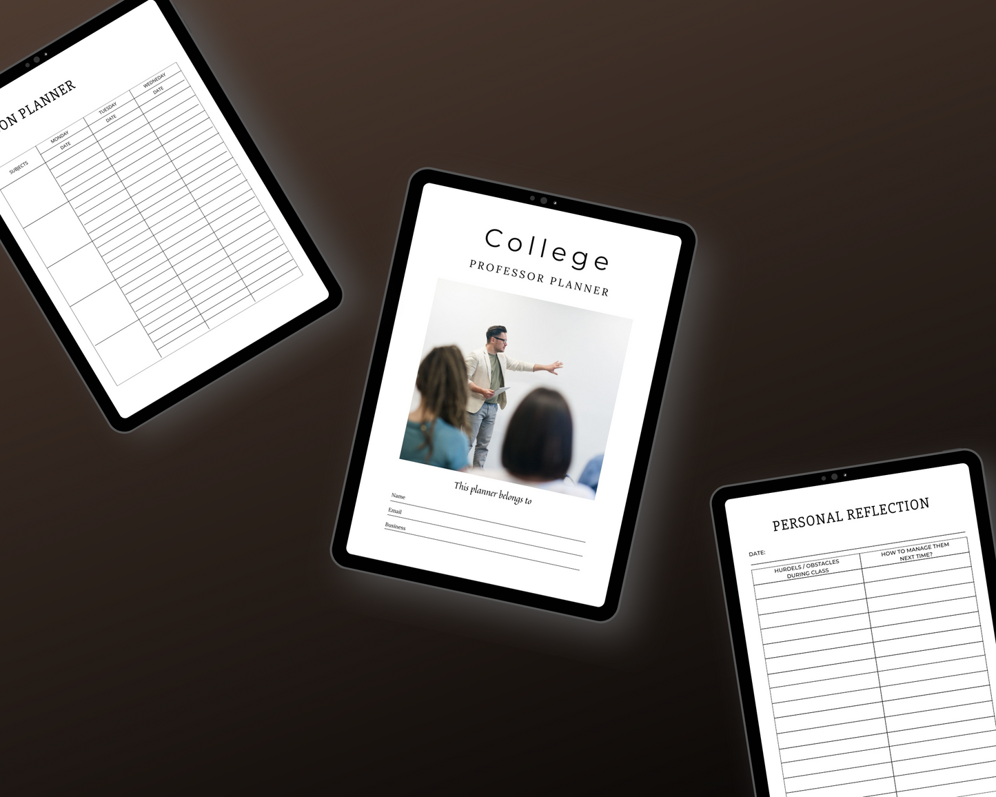 Editable Teacher Planner Templates in Canva | Commercial Use