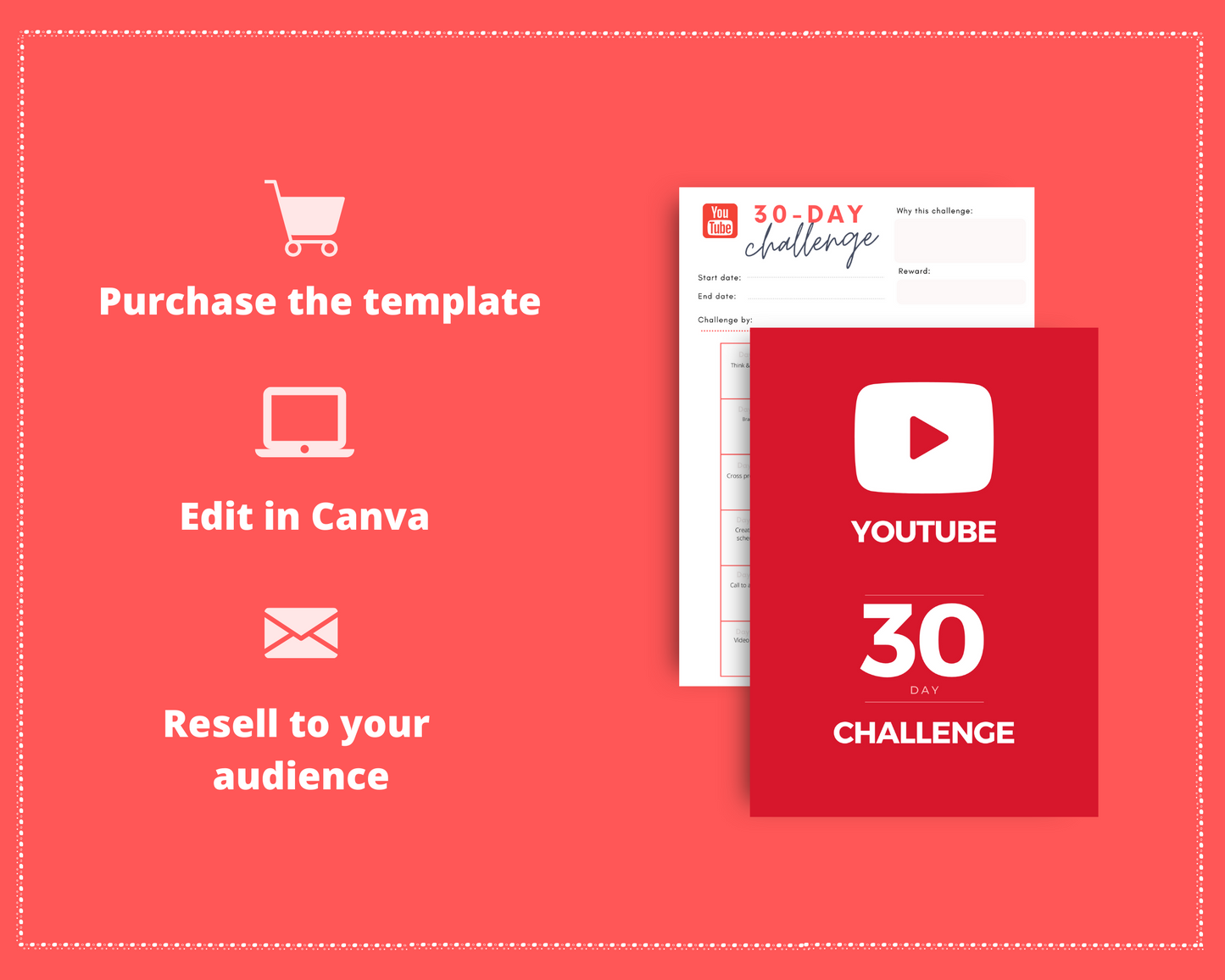 30 Day Of Starting a Youtube Challenge | Youtube Planner