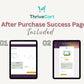 Vibrant Sales Page Template in ThriveCart