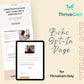 Boho ThriveCart Opt In Page Template