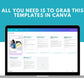 Focus 7 Day Emails | Email eCourse Template | Newsletter Template