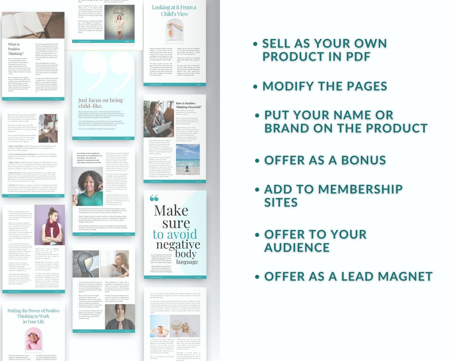 Done-for-You Think Positive to Improve Success Playbook
