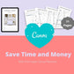 BUNDLE of 7 Online Shop Planners in Canva | Customizable | Editable Planners | Commercial Use | eCommerce Templates