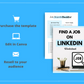 Find a Job on Linkedin Worksheet | Job Search Planner