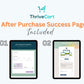 Female Power Sales Page Template in ThriveCart