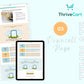 Green & Gold ThriveCart 4-Page Sales Funnel Template