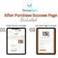 Boho Sales Page Template in ThriveCart