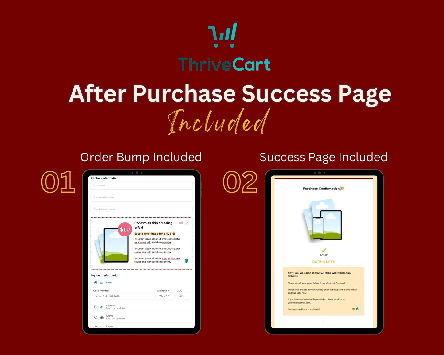 Animated Halloween Sales Page Template in ThriveCart