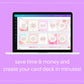 Relationship Affirmations Card Deck | Editable 26 Card Deck in Canva | Commercial Use