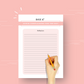 30-Day Mental Cleanse Challenge | Editable Canva Template A4 Size