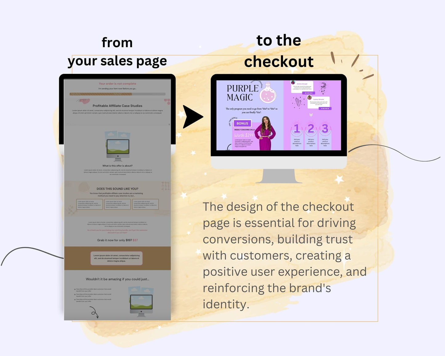 Purple Magic ThriveCart Checkout Template