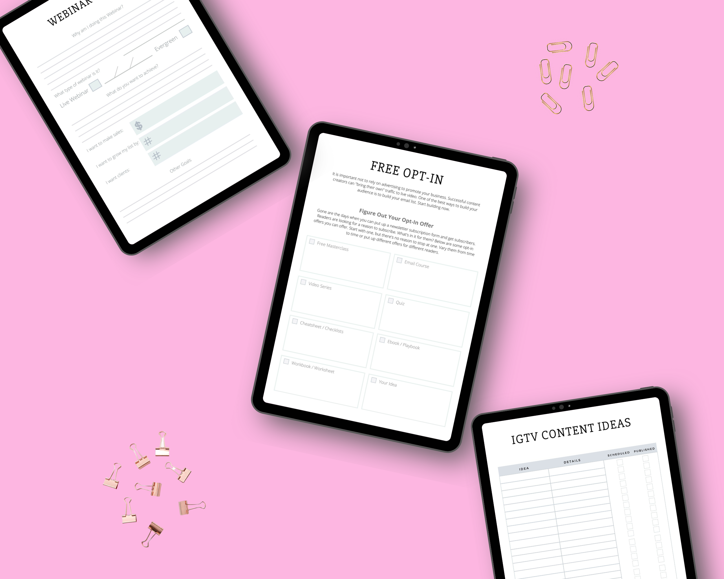 Editable Online Event Planner in Canva | Commercial Use