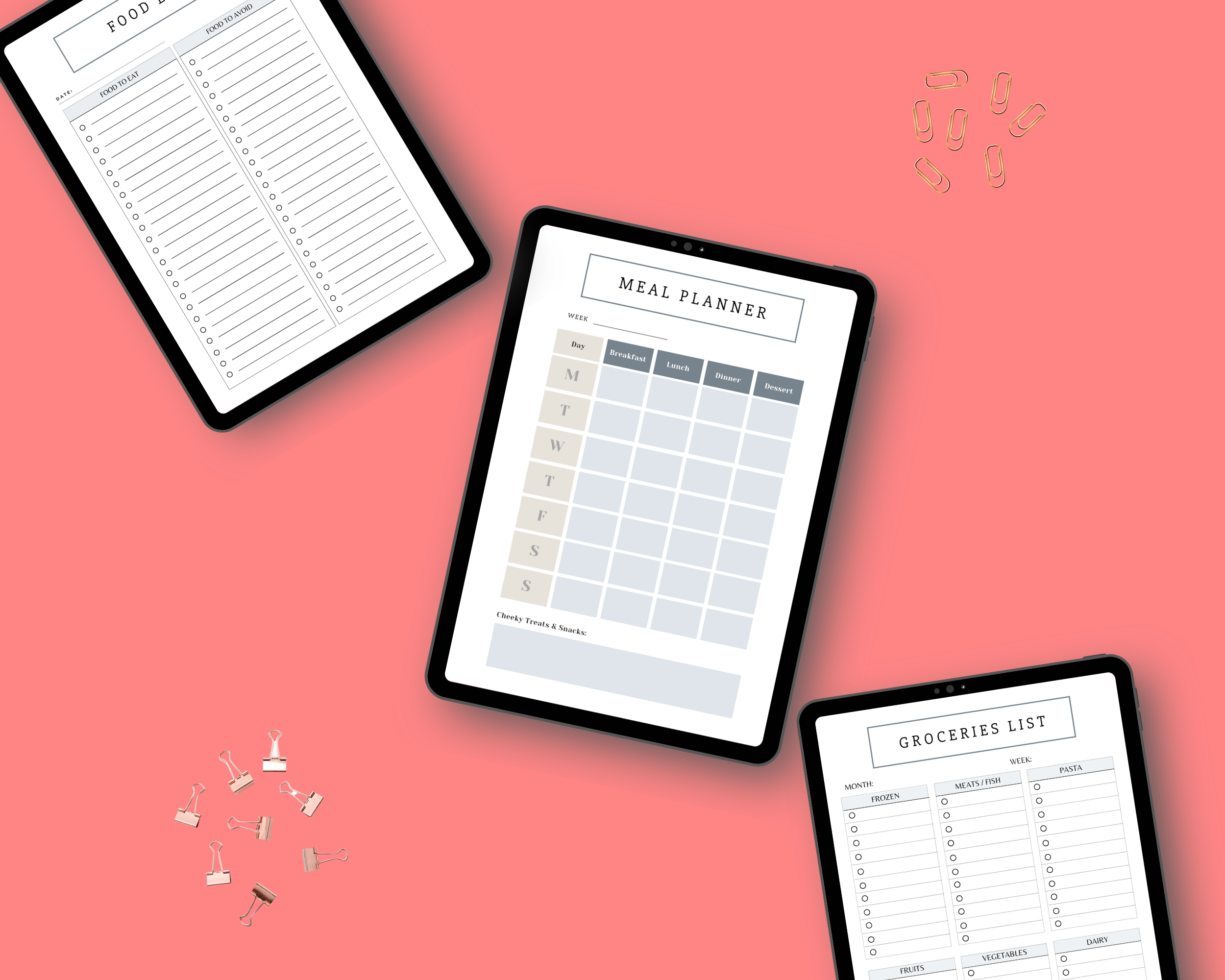 Editable Recipe Binder Templates in Canva | Commercial Use