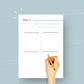 31-Day Activity Challenge | Editable Canva Template A4 Size