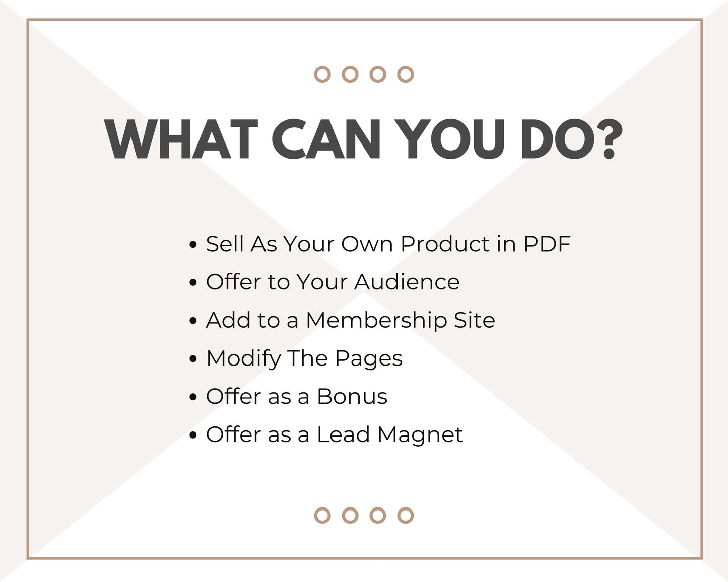 Editable 6 Day Happiness Through Self Care Emails | Rebrandable Newsletter Template