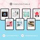 BUNDLE of 7 Professional Planners in Canva | Customizable | Editable Canva Templates | Commercial Use | Professional Planners