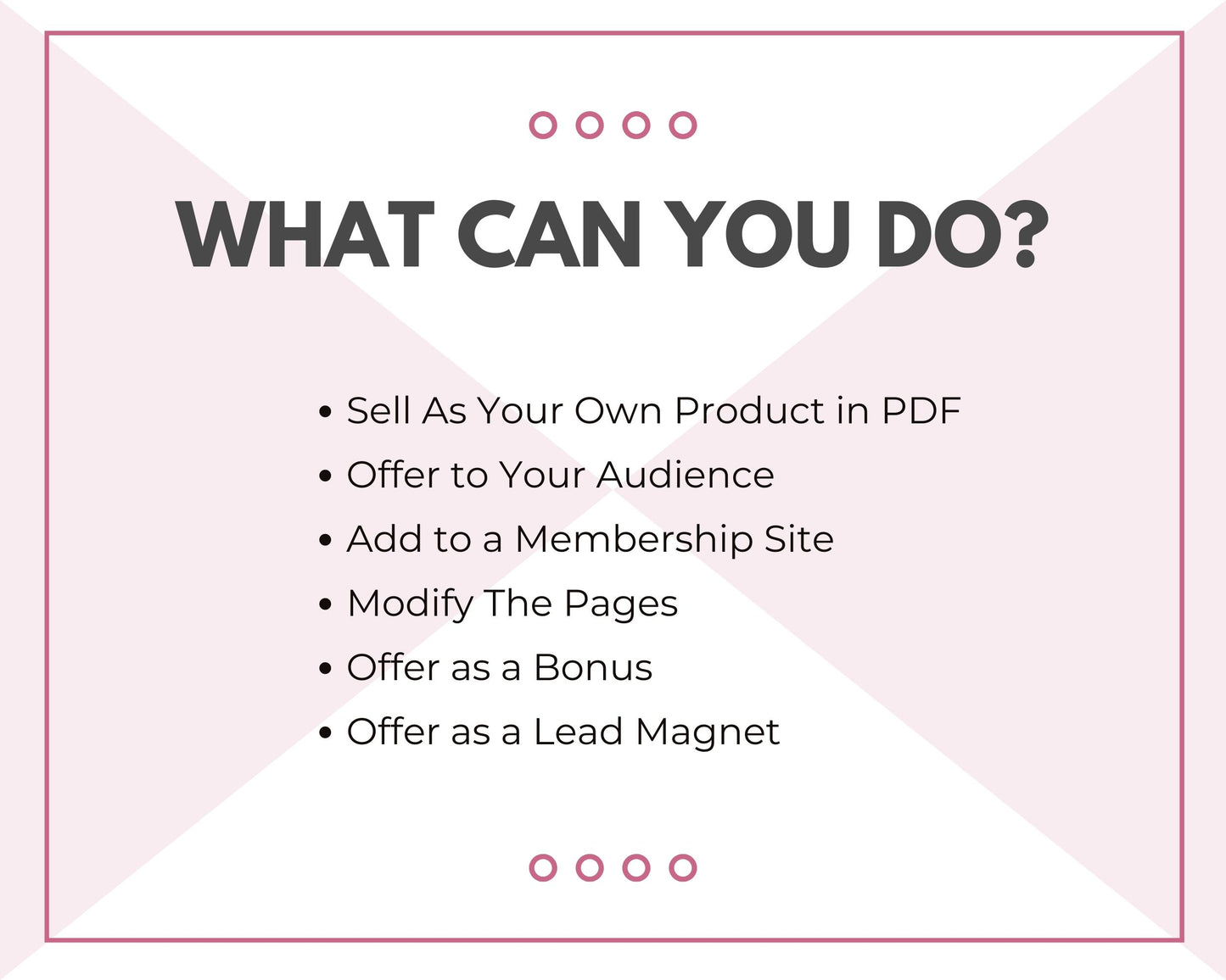 No More Excuses 7 Emails | Done-for-You eCourse | Rebrandable Newsletter Template