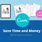 BUNDLE of 9 Academic Planner in Canva | Customizable | Editable Canva Templates | Commercial Use | Academic Planners