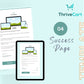 Turquoise ThriveCart 4-Page Sales Funnel Template