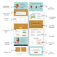 Green and Gold 2-Step Tripwire Sales Funnel in Canva