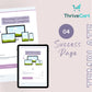 Plum & Lavender Checkout Funnel Template in ThriveCart