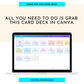 10 Minute Chakra Meditation Card Deck | Editable 16 Card Deck in Canva | Commercial Use