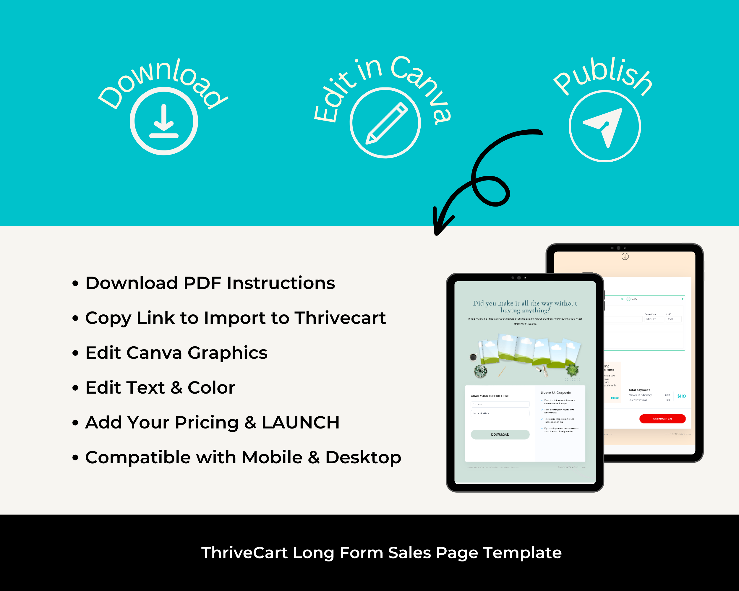 Deals Page + Product Page Templates in ThriveCart