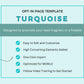 Turquoise ThriveCart Opt-In Page Template