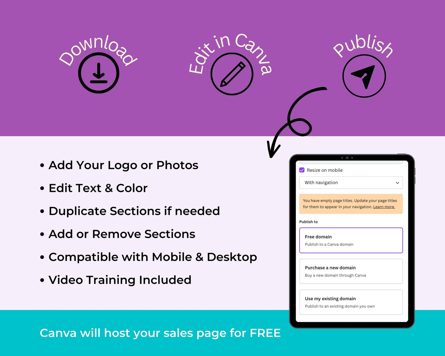 Flash Sale Sales Page Template
