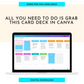 6 Minute Miracle Morning Meditation Prompts | Editable 12 Card Deck in Canva | Commercial Use