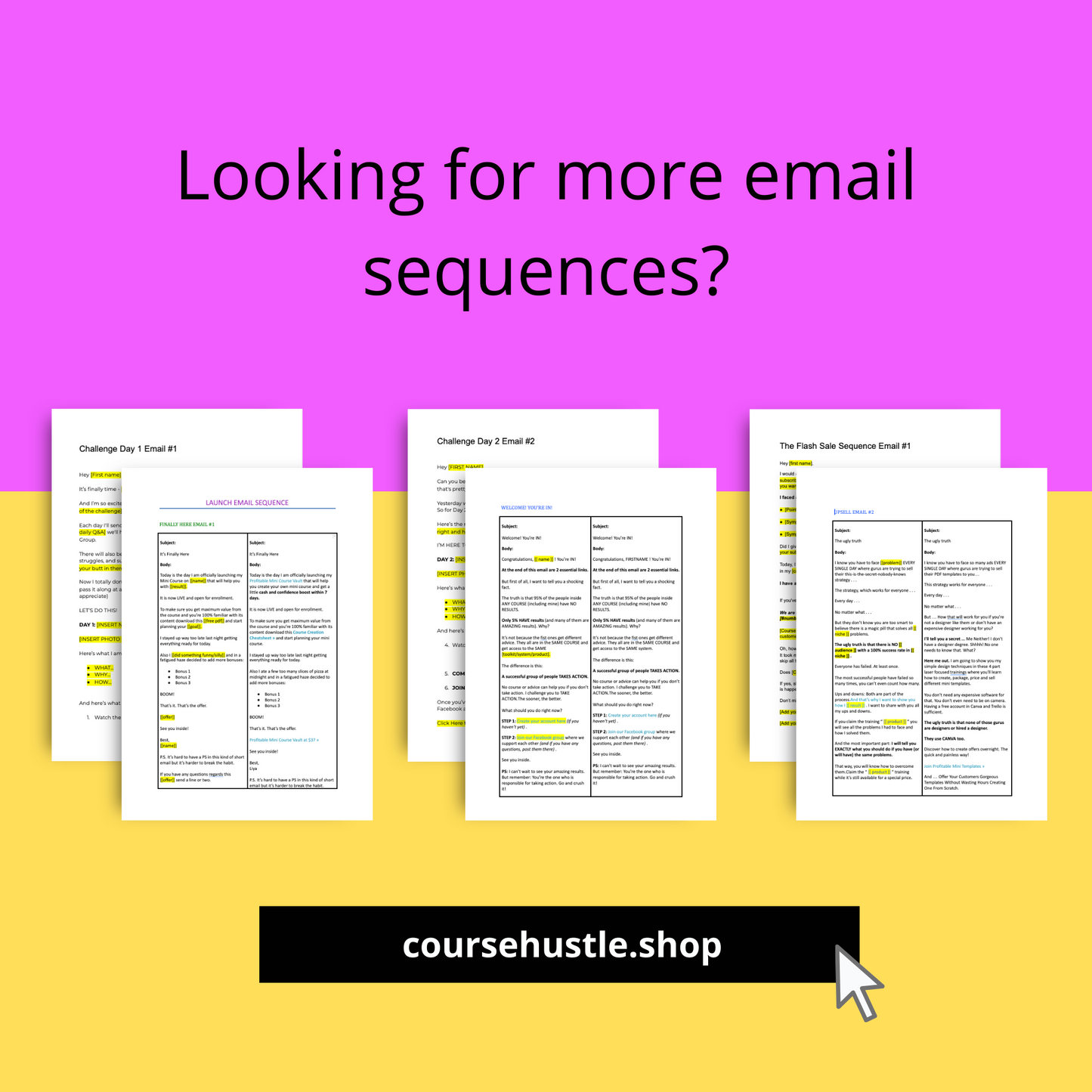 E-Commerce Sales Email Sequence | Nurture, Sell, And Fulfill All Your Online Shop Orders