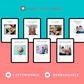 BUNDLE of 7 Therapy Planners in Canva | Customizable | Editable Canva Templates | Commercial Use | Therapy Planners