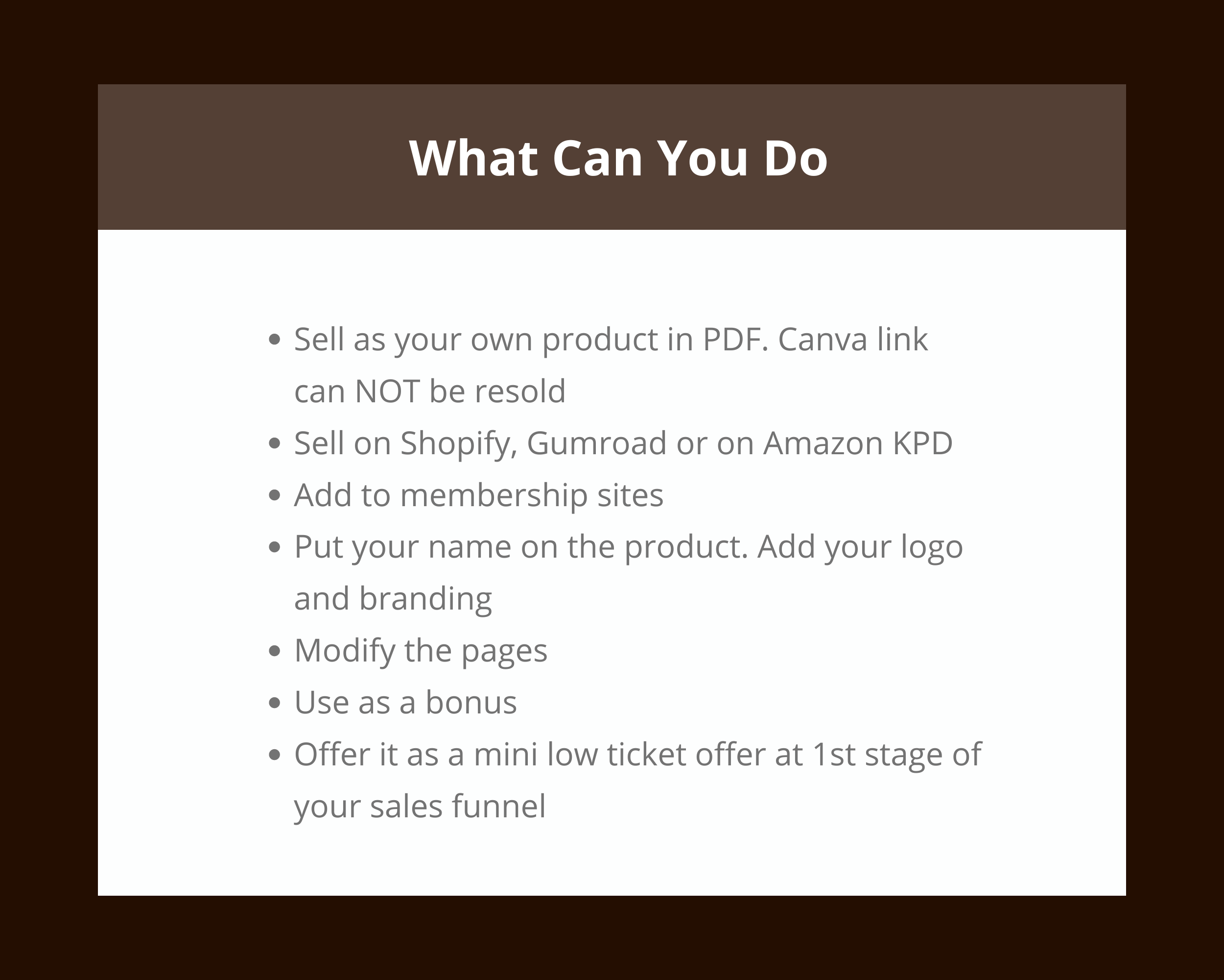 Editable Decision Processing Planner Template in Canva | Canva Template Pack | Commercial Use