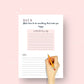 30-Day Passion Projects Purpose Challenge | Editable Canva Template A4 Size