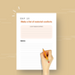 30-Day Gratitude Challenge | Editable Canva Template A4 Size