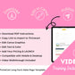 Pink and Gold Sales Page Template in ThriveCart