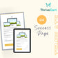 Royal Blue & Yellow ThriveCart 4-Page Sales Funnel Template